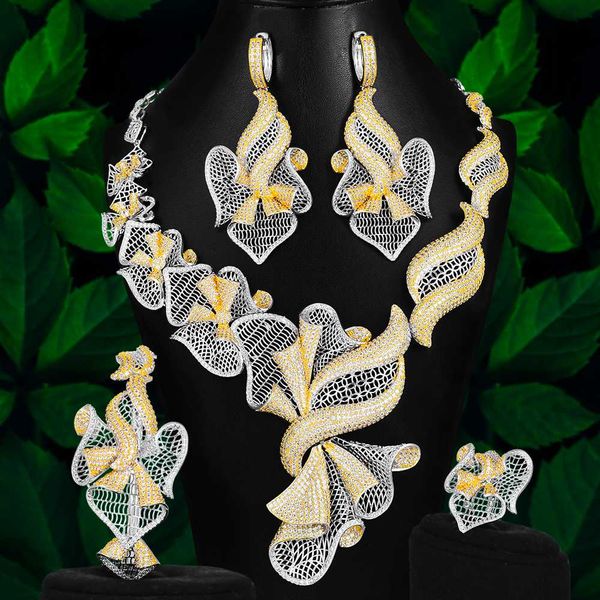 godki big fashion 4pcs jewelry sets african for women wedding luxury bowknots cubic zirconia dubai bridal jewelry set2020, Silver
godki big fashion 4pcs jewelry sets african for women wedding luxury bowknots cubic zirconia dubai bridal jewelry set2020, Silver