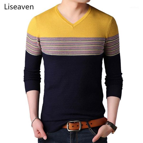 liseaven pullovers men patchwork cashmere sweaters winter knitted pullover sweater men's clothing1, White;black
liseaven pullovers men patchwork cashmere sweaters winter knitted pullover sweater men's clothing1, White;black