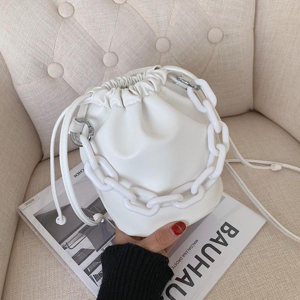 solid color pu leather mini bucket bags female crossbody bags 2020 new summer women travel chain shoulder handbags white
solid color pu leather mini bucket bags female crossbody bags 2020 new summer women travel chain shoulder handbags white