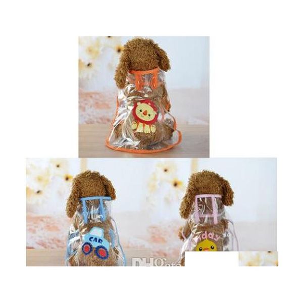 transparent puppy rainwear universal waterproof dog clothes summer spring hooded pet rain coat clear cartoon raincoat factory direct oohh1
transparent puppy rainwear universal waterproof dog clothes summer spring hooded pet rain coat clear cartoon raincoat factory direct oohh1