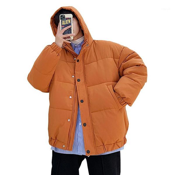 men's thicken jacket 2020 winter fashion padded coat streetwear cargo short jackets warm hooded outside clothing coats korean1, Black
men's thicken jacket 2020 winter fashion padded coat streetwear cargo short jackets warm hooded outside clothing coats korean1, Black