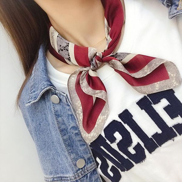 scarves lace silk scarf square women fashion work neckerchife spring summer decorative 53*53cm small scarfs gift for lady, Blue;gray
scarves lace silk scarf square women fashion work neckerchife spring summer decorative 53*53cm small scarfs gift for lady, Blue;gray