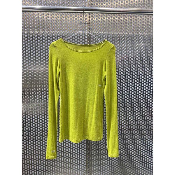10.14 2020 autumn women new solid color letter print design long sleeve slim knitted t-shirt women subcoating tee, White
10.14 2020 autumn women new solid color letter print design long sleeve slim knitted t-shirt women subcoating tee, White
