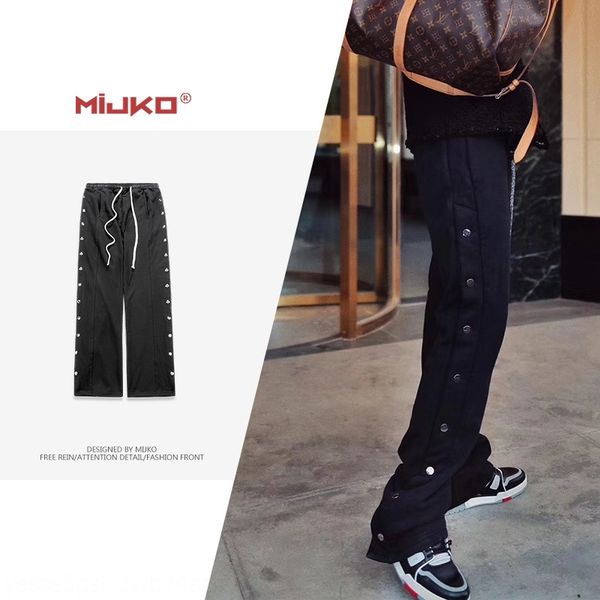 iymvl mijko men's wear casual autumn dark sports sports pantsand winter new ro women's button loose sweatpants sidefashion casual, Blue
iymvl mijko men's wear casual autumn dark sports sports pantsand winter new ro women's button loose sweatpants sidefashion casual, Blue