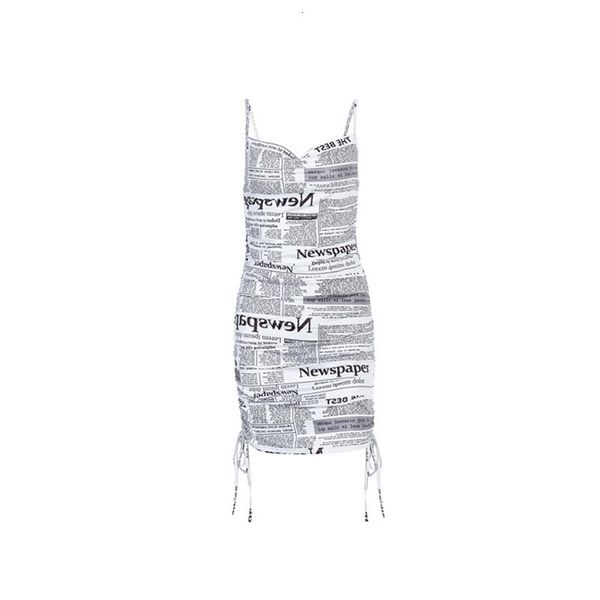 2021 new elastic mini club thin dress standard newspaper fashion spaghetti straps casual waist waistbands women's dresses 98ph, Black;gray
2021 new elastic mini club thin dress standard newspaper fashion spaghetti straps casual waist waistbands women's dresses 98ph, Black;gray