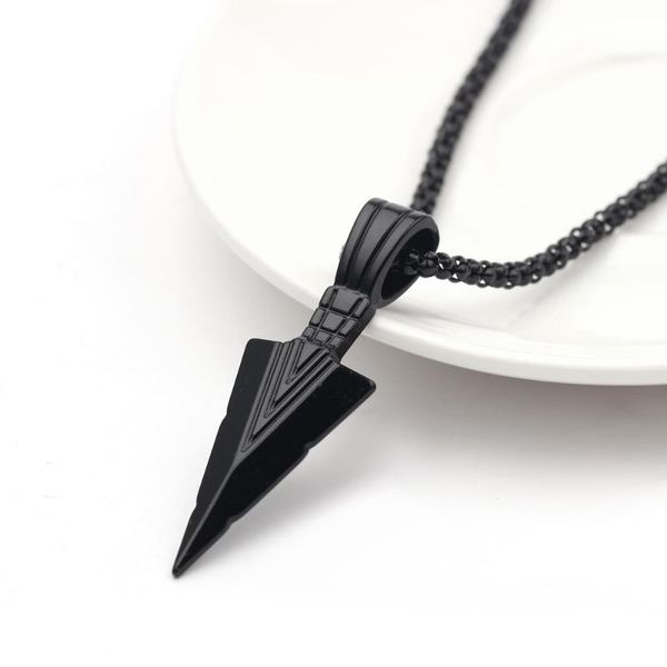 pendant necklaces 1pc men's vintage alloy arrowhead necklace for men chocker stainless steel personality simple creativity gift jewelry, Silver
pendant necklaces 1pc men's vintage alloy arrowhead necklace for men chocker stainless steel personality simple creativity gift jewelry, Silver