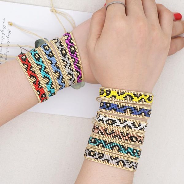 zhongvi unique leopard bracelets handmade miyuki bracelet for women adjustable mexico fashion autumn pulseras for women gifts, Black
zhongvi unique leopard bracelets handmade miyuki bracelet for women adjustable mexico fashion autumn pulseras for women gifts, Black