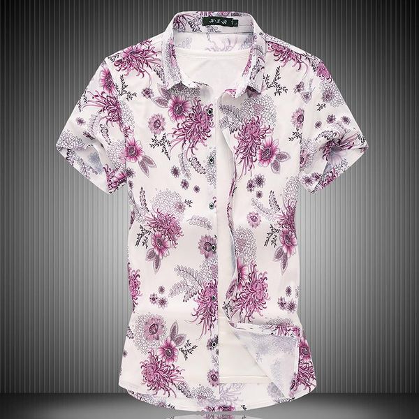 men's casual shirts mercerized very good quality cotton shirt red blue elastic feeling floral short sleeve large size 7xl 5xl 6xl #9991, White;black
men's casual shirts mercerized very good quality cotton shirt red blue elastic feeling floral short sleeve large size 7xl 5xl 6xl #9991, White;black