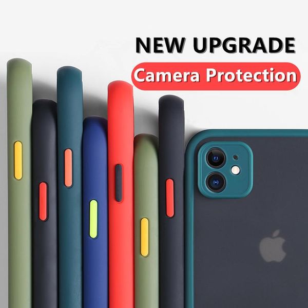 camera lens protection phone case for iphone 11 pro max 12 mini x xs xr 6 6s 7 8 plus se 2020 matte transparent shockproof cover 
camera lens protection phone case for iphone 11 pro max 12 mini x xs xr 6 6s 7 8 plus se 2020 matte transparent shockproof cover