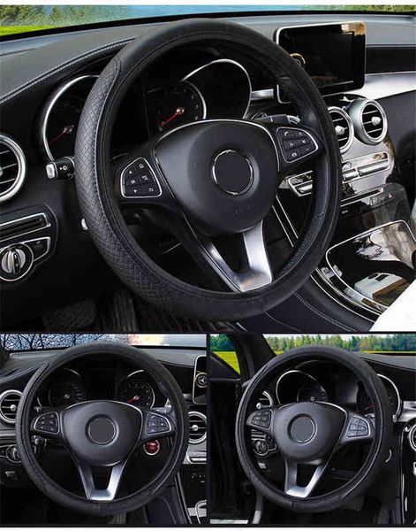 1pc universal leather anti-slip car steering wheel cover for citroen c1 c2 c3 c4 c5 c4l ds5 xsara grand picasso berlingo car styling y220422
1pc universal leather anti-slip car steering wheel cover for citroen c1 c2 c3 c4 c5 c4l ds5 xsara grand picasso berlingo car styling y220422