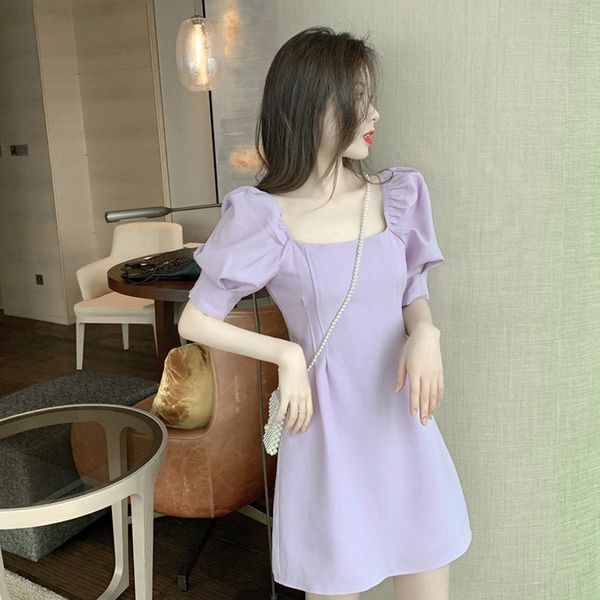 a02cp french dress celebrity 2020 summer sleeve sweet bubble internet shoulder temperament feminine lavender dress klrkz, Black;gray
a02cp french dress celebrity 2020 summer sleeve sweet bubble internet shoulder temperament feminine lavender dress klrkz, Black;gray