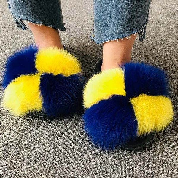 luxury designer shoes fox fur slippers woman furry flip-flops fluffy slides multi color sandals real fur luxury eva shoes summer, Black
luxury designer shoes fox fur slippers woman furry flip-flops fluffy slides multi color sandals real fur luxury eva shoes summer, Black