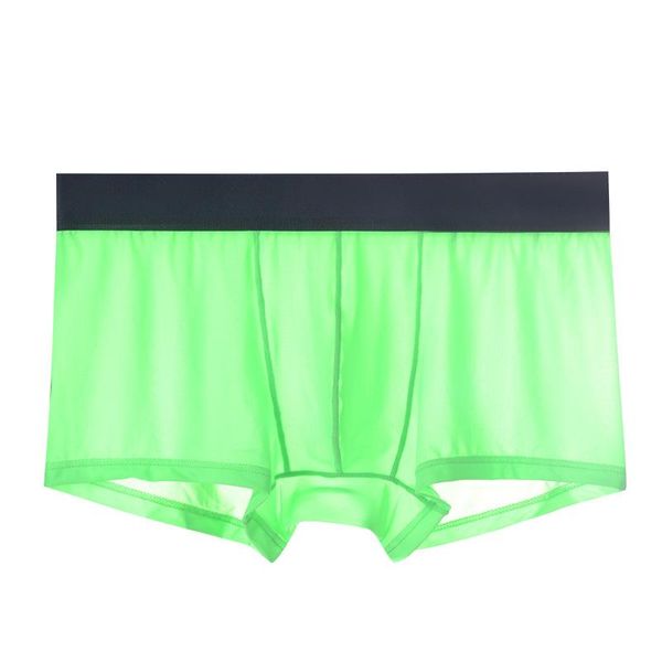 men s underwear men s ice silk transparent boxer pants breathable youth middle waist traceless four corner shorts, Black;white
men s underwear men s ice silk transparent boxer pants breathable youth middle waist traceless four corner shorts, Black;white
