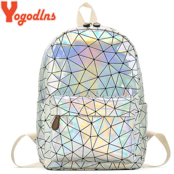 yogodlns geometric holographic backpack travel men women backpacks pvc laser shoulder bag student school backpack casual c1023
yogodlns geometric holographic backpack travel men women backpacks pvc laser shoulder bag student school backpack casual c1023