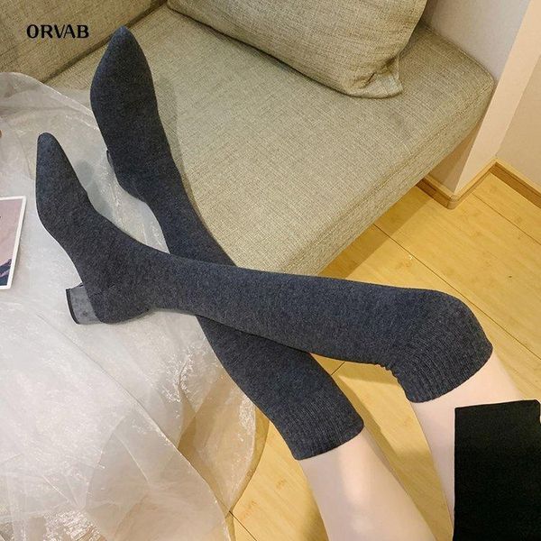 long boots for women sock boots 2021 new fashion slip on socks shoes woman over the knee slim thigh high ladies flat, Black
long boots for women sock boots 2021 new fashion slip on socks shoes woman over the knee slim thigh high ladies flat, Black
