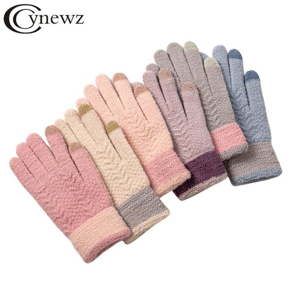 fashion knitted female' gloves winter touch screen thick warm full finger women gloves outdoor ladies mittens, Blue;gray
fashion knitted female' gloves winter touch screen thick warm full finger women gloves outdoor ladies mittens, Blue;gray