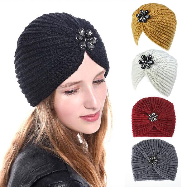 beanie/skull caps warm knitted hat women bohemian style inlaid with diamond jewelry for ladies cap beanies baotou, Blue;gray
beanie/skull caps warm knitted hat women bohemian style inlaid with diamond jewelry for ladies cap beanies baotou, Blue;gray