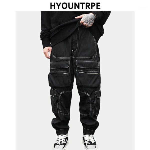 men pockets cargo pants new fashion zipper loose fit harajuku trousers casual hip hop sportswear streetwear black pants1
men pockets cargo pants new fashion zipper loose fit harajuku trousers casual hip hop sportswear streetwear black pants1