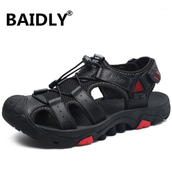 sandals mens genuine leather men summer sandalias hombre masculina sandal sandles outdoor trekking closed toe big size1, Black
sandals mens genuine leather men summer sandalias hombre masculina sandal sandles outdoor trekking closed toe big size1, Black