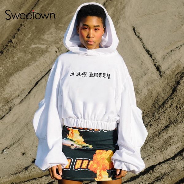 new winter fashion casual loose hoody sweatshirts women lantern long sleeve autumn pullover plus size streetwear hoodies 201007, Black
new winter fashion casual loose hoody sweatshirts women lantern long sleeve autumn pullover plus size streetwear hoodies 201007, Black