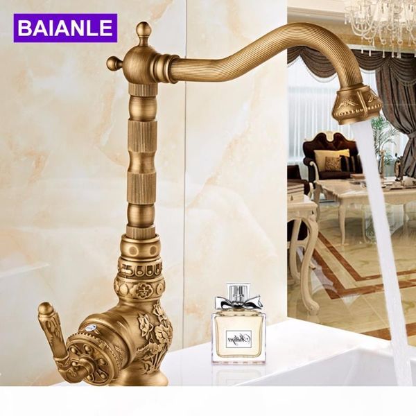 contemporary single handle 360 degree swivel faucets art carve antique bronze bathroom tap pool faucet kitchen antique faucet
contemporary single handle 360 degree swivel faucets art carve antique bronze bathroom tap pool faucet kitchen antique faucet
