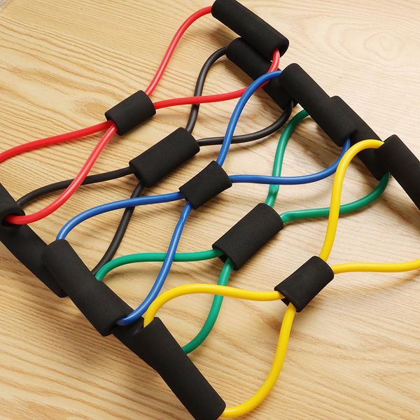 resistance bands fitness rope rubber 8 word elastic band equipment chest expander yoga muscle training
resistance bands fitness rope rubber 8 word elastic band equipment chest expander yoga muscle training
