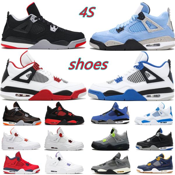 2022 basketball shoes midnight navy university blue 4s men oreo cool grey metallic purple black cat bred shimmer cactus jack infrared men wo
2022 basketball shoes midnight navy university blue 4s men oreo cool grey metallic purple black cat bred shimmer cactus jack infrared men wo