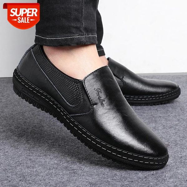 hkxn 2020 spring new men's casual cowhide leather shoes men flats loafers shoes soft bottom fashion comfortable casual t #eq9g, Black
hkxn 2020 spring new men's casual cowhide leather shoes men flats loafers shoes soft bottom fashion comfortable casual t #eq9g, Black