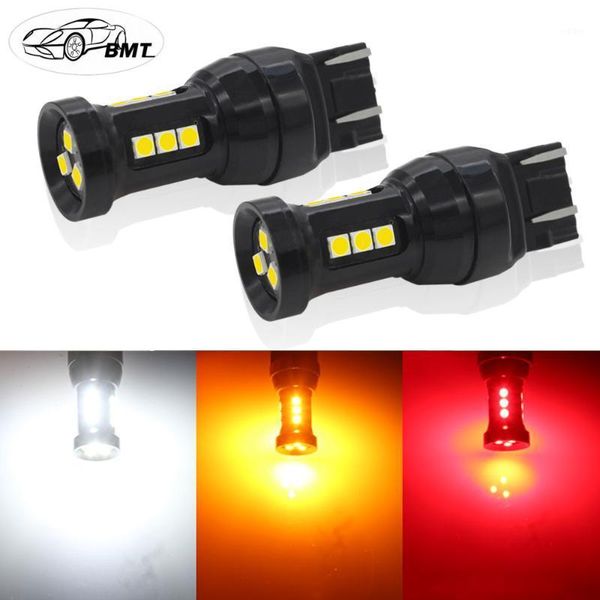 bmt 2x no error white t20 7440 w21w wy21w led 7443 srck w21/5w led bulbs 12v car lights turn signal brake reverse tail lamp auto1
bmt 2x no error white t20 7440 w21w wy21w led 7443 srck w21/5w led bulbs 12v car lights turn signal brake reverse tail lamp auto1
