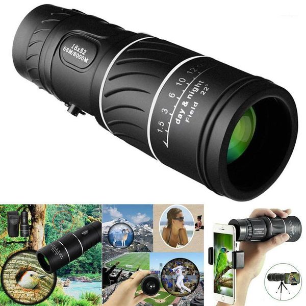 lenses monocular telescope 16x52 hd waterproof anti-dust shockproof telescopes for outdoor dq-drop1
lenses monocular telescope 16x52 hd waterproof anti-dust shockproof telescopes for outdoor dq-drop1