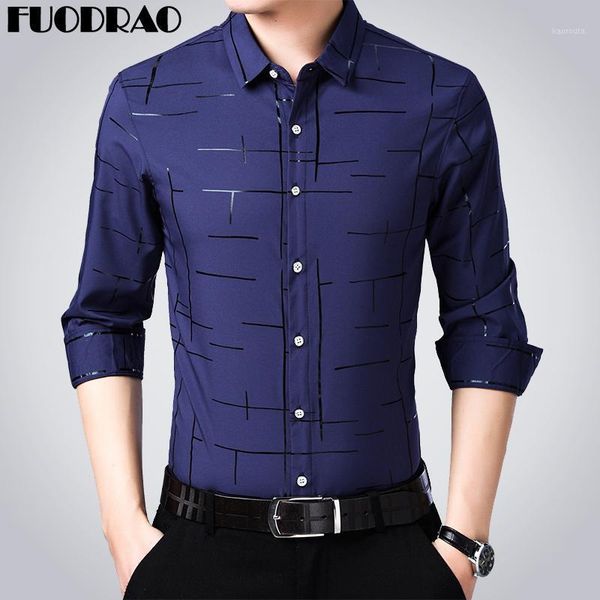 new 2020 spring long sleeve casual shirts men slim fit camisa masculina fashion print dress shirt plus size e0671, White;black
new 2020 spring long sleeve casual shirts men slim fit camisa masculina fashion print dress shirt plus size e0671, White;black
