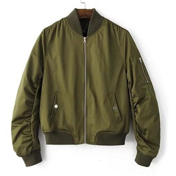 wholesale- women jacket coats pilots outerwear woman bomber jackets female coat flight suit windbreaker jacket solid chaquetas aquet, Black;brown
wholesale- women jacket coats pilots outerwear woman bomber jackets female coat flight suit windbreaker jacket solid chaquetas aquet, Black;brown