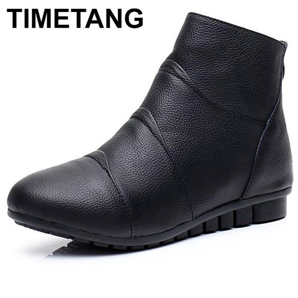 timetang mar boots genuine leather ankle shoes vintage casual shoes autumn winter retro handmade women boots lady e303, Black
timetang mar boots genuine leather ankle shoes vintage casual shoes autumn winter retro handmade women boots lady e303, Black