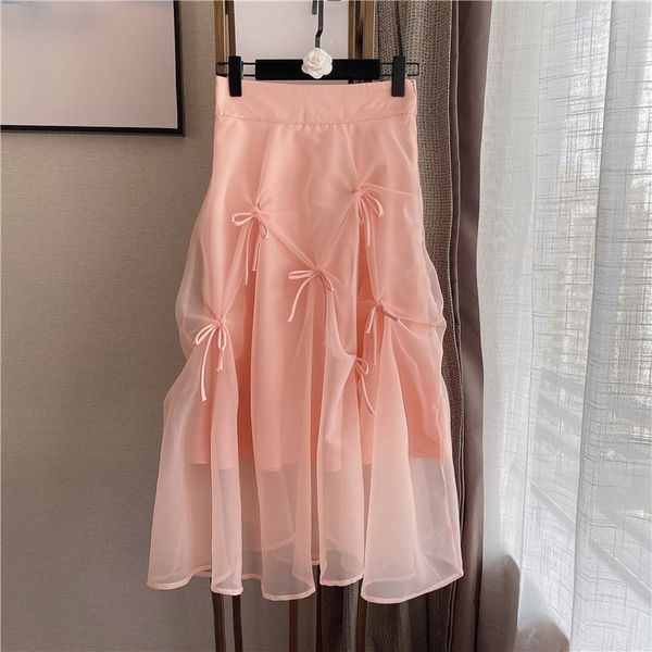 2020 temperament sweet new big canvas cover meat thin bowknot waist high gauze female half skirt bbyq, Black
2020 temperament sweet new big canvas cover meat thin bowknot waist high gauze female half skirt bbyq, Black