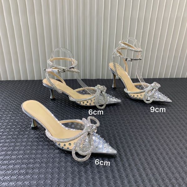 in the spring of 2022, the new fairy wind pointed high-heeled sandals, thin rhinestone bow and muller baotou semi-trailer., Black
in the spring of 2022, the new fairy wind pointed high-heeled sandals, thin rhinestone bow and muller baotou semi-trailer., Black