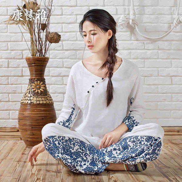 large size loose yoga set linen yoga shirt pants zen meditation clothing woman sportswear set large size gym suit tracksuit, White;red
large size loose yoga set linen yoga shirt pants zen meditation clothing woman sportswear set large size gym suit tracksuit, White;red