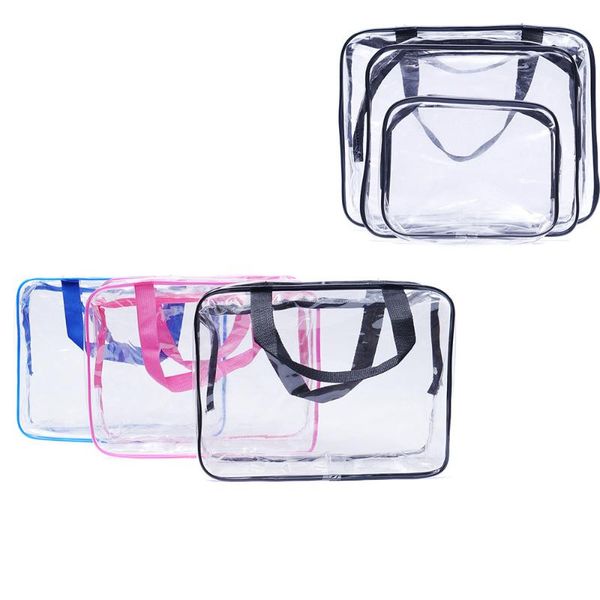 cosmetic bags & cases iskybob 3pcs/set environmental protection pvc transparent bag women travel make up toiletry makeup organizer case
cosmetic bags & cases iskybob 3pcs/set environmental protection pvc transparent bag women travel make up toiletry makeup organizer case
