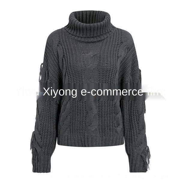 9ofax 2020 women's autumn and winter sweater fashion solid sweaternew color simple round neck thick needle sweater tassel bqqdn, White;black
9ofax 2020 women's autumn and winter sweater fashion solid sweaternew color simple round neck thick needle sweater tassel bqqdn, White;black