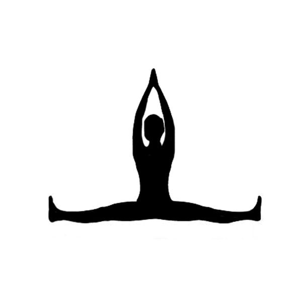 13.1*9.5 interesting yoga meditation car sticker vinyl decals black/silver c16-2001
13.1*9.5 interesting yoga meditation car sticker vinyl decals black/silver c16-2001