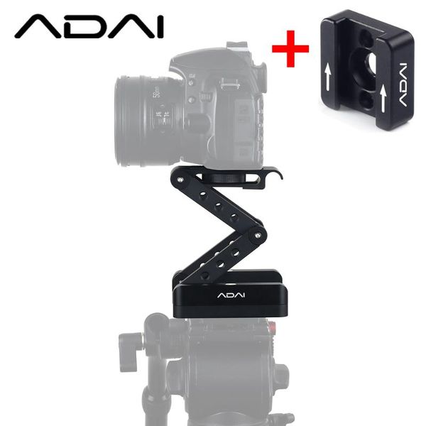 adai z-shaped flex tilt tripod head folding z tilt head 360 rotary quick release plate for nikon canon sony pentax dslr camera
adai z-shaped flex tilt tripod head folding z tilt head 360 rotary quick release plate for nikon canon sony pentax dslr camera