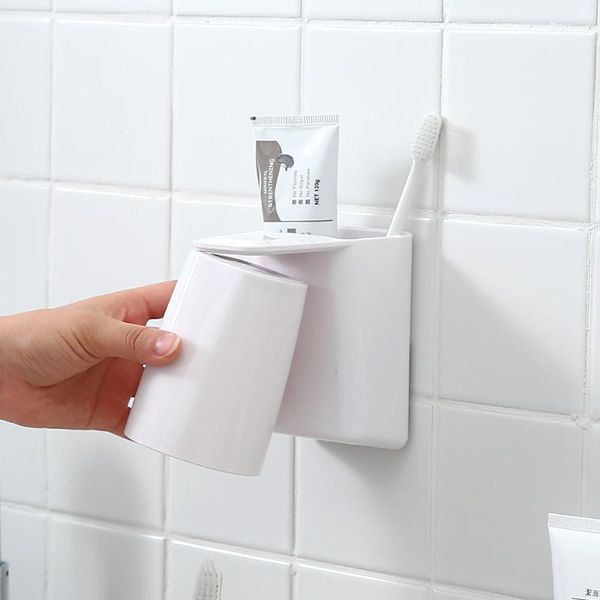 bath accessory set korean magnet adsorb toothbrush holder + wash cup bathroom self-adhesive toothpaste storage box rack accessories
bath accessory set korean magnet adsorb toothbrush holder + wash cup bathroom self-adhesive toothpaste storage box rack accessories