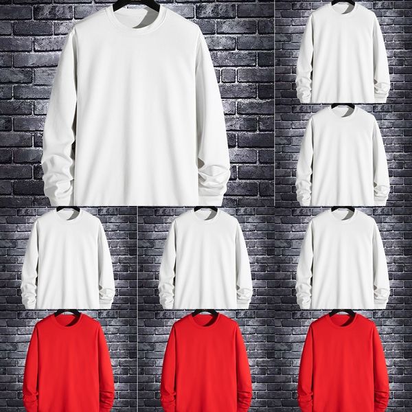 kjhnv online spring and sportswear round collar pullover sweater solid color sweater and men's women's pullover autumn long sleeve, Black
kjhnv online spring and sportswear round collar pullover sweater solid color sweater and men's women's pullover autumn long sleeve, Black