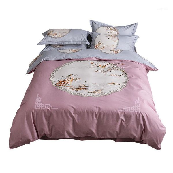 traditional chinese painting bedding set king size cotton printed duvet cover bed sheets pillowcase oriental decor1
traditional chinese painting bedding set king size cotton printed duvet cover bed sheets pillowcase oriental decor1