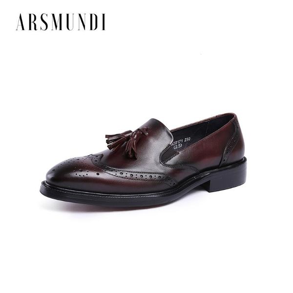 men genuine leather dress loafer shoes cowhide leather tassel pig inner round toe wedding business shoes 2020 new, Black
men genuine leather dress loafer shoes cowhide leather tassel pig inner round toe wedding business shoes 2020 new, Black