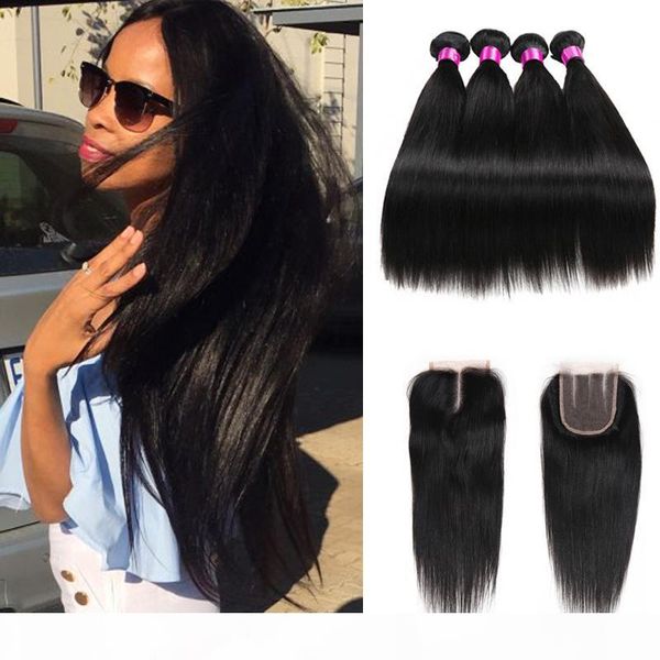 9a brazilian virgin human hair lace closure brazilian straight hair weaves with closure human hair weave 3 4 bundles with closure, Black
9a brazilian virgin human hair lace closure brazilian straight hair weaves with closure human hair weave 3 4 bundles with closure, Black