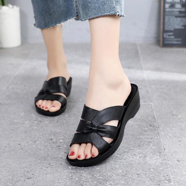 slippers zzpohe summer leather women outdoor wear wedges soft bottom non-slip seaside sandals and slippers1, Black
slippers zzpohe summer leather women outdoor wear wedges soft bottom non-slip seaside sandals and slippers1, Black