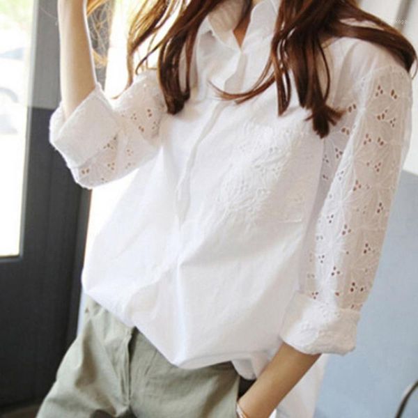 women loose blouses 2021 women business shirt lapel long sleeve lace pure color blouse turn-down collar shirt female #t1g1, White
women loose blouses 2021 women business shirt lapel long sleeve lace pure color blouse turn-down collar shirt female #t1g1, White