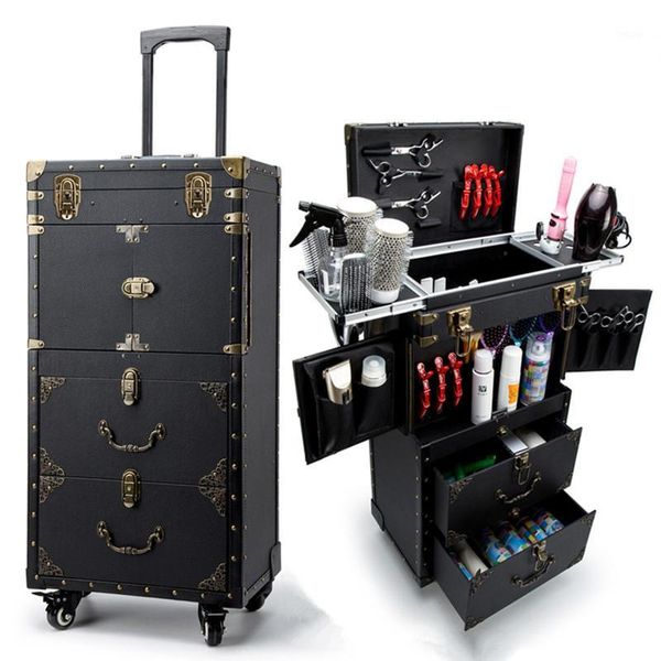 makeup artist barber rolling toolbox,wheel cosmetic suitcase bag,nails manicurist ,beauty division box1
makeup artist barber rolling toolbox,wheel cosmetic suitcase bag,nails manicurist ,beauty division box1