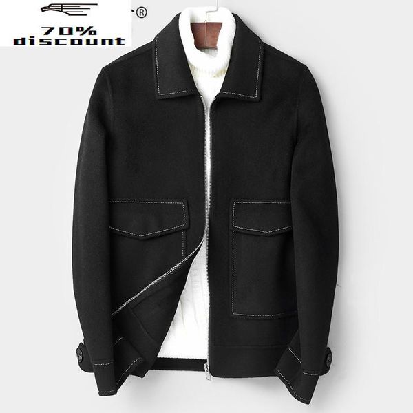 spring autumn wool coat men fashion short handmade man jacket double-sided woolen mens overcoat coats 82z8802 kj22521, Black
spring autumn wool coat men fashion short handmade man jacket double-sided woolen mens overcoat coats 82z8802 kj22521, Black