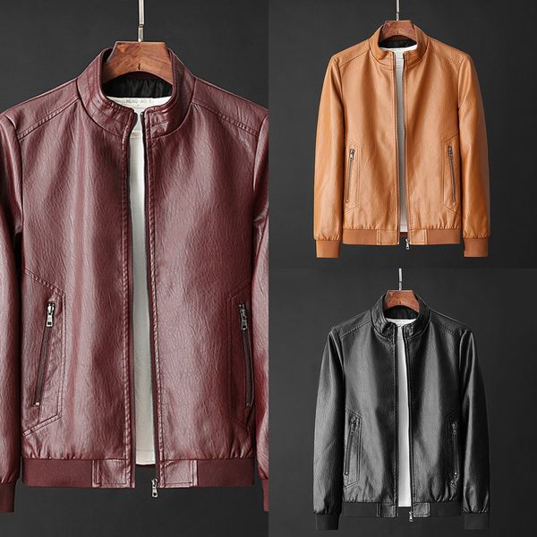 men's leather 2020 spring new youth wallet jacketmotorcycle jacket korean slim fashion pu leather jacket men's handsome motorcycle, Blue
men's leather 2020 spring new youth wallet jacketmotorcycle jacket korean slim fashion pu leather jacket men's handsome motorcycle, Blue